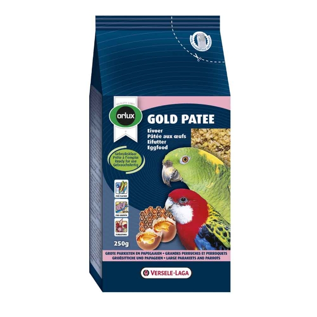 Image de nutribird  Gold Patee Gr.Perruches&Perroquets 250g