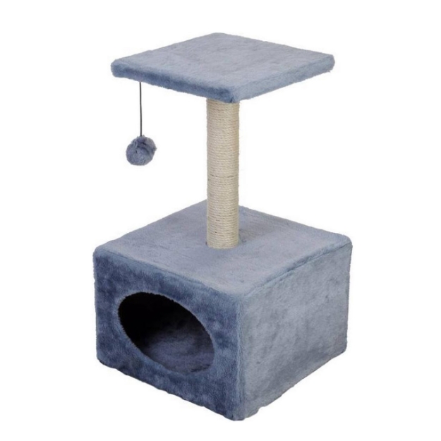 Image de ARBRE A CHAT, 30X30CMXH53CM, CORDE ET BOIS