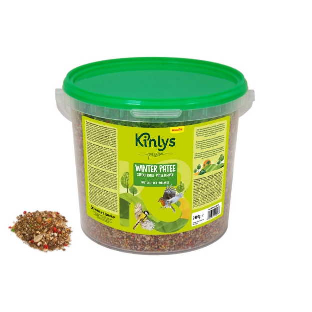 Image de Kinlys passion patee hiver pour oiseaux du ciel seau 2,5kg