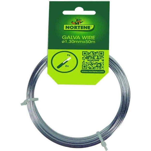 Image de GALVAWIRE FIL GALVANISE  1,3mm Metal 50m