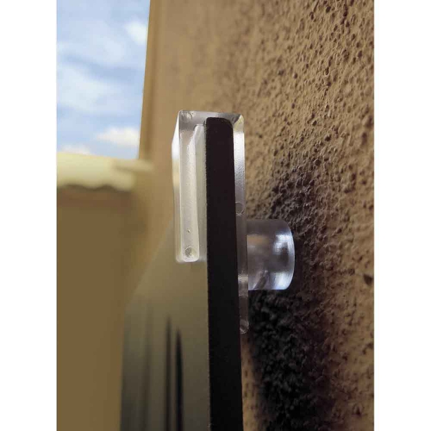 Image de Accessoires pose murale de panneaux (lot de 4) Transparent 4,2x1,7x2,3cm