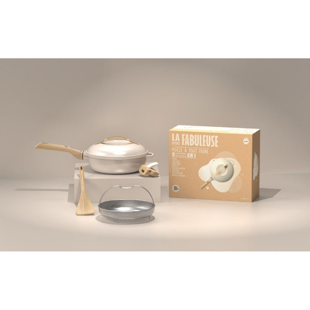 Image de La fabuleuse poele 24cm - meringue - Cookut