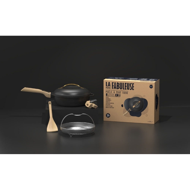 Image de La fabuleuse poele 24cm - meteor - Cookut