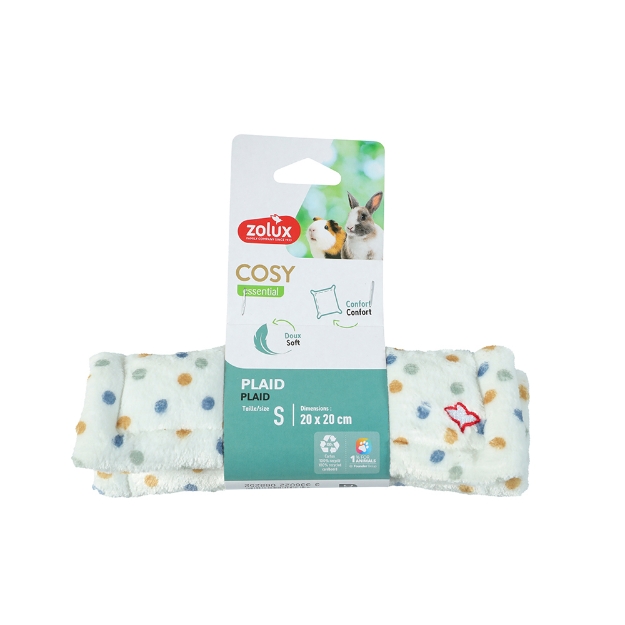Image de MINI PLAID COSY 20X20CM