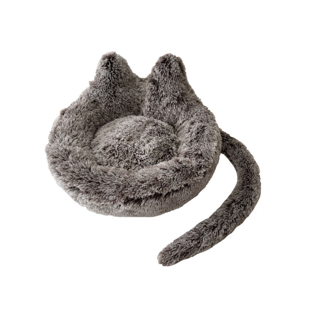 Image de Coussin queue gris ANKA