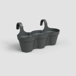 Image de POT CAPRI BALCON TRIPLE 54CM ANTHRACITE