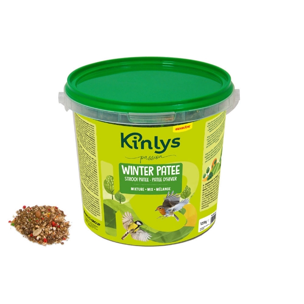 Image de Kinlys passion patee hiver pour oiseaux du ciel seau 1,25kg