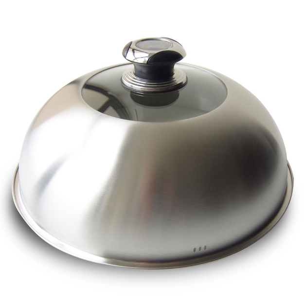 Image de Cloche Inox thermomètre - LE MARQUIER