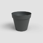 Image de POT CAPRI 25CM ANTHRACITE