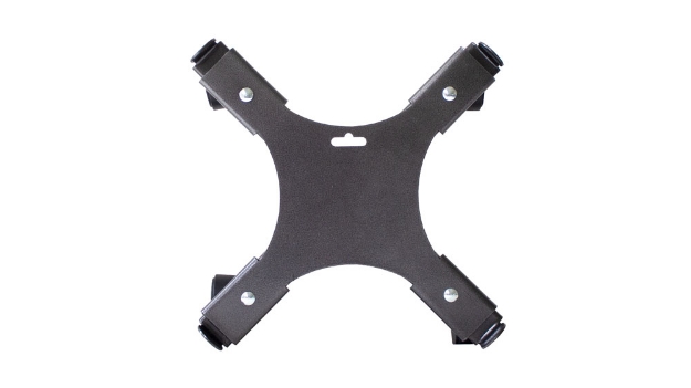 Image de SUPPORT RÉGLABLE AVEC ROUES GRAND GRIS MARTELÉ