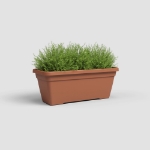 Image de JARDINIÈRE VENEZIA L 60CM terre