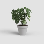 Image de POT CAPRI 40CM GRIS CLAIR