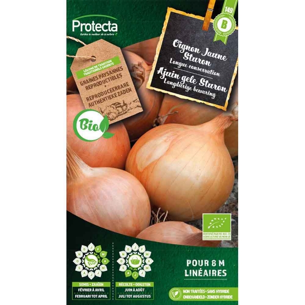 Image de Graines oignon jaune sturon fr-bio-15