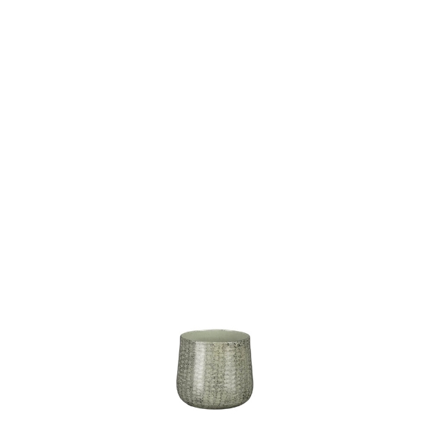 Image de Benson pot ronde gris cl. - h6xd6,5cm - Mica