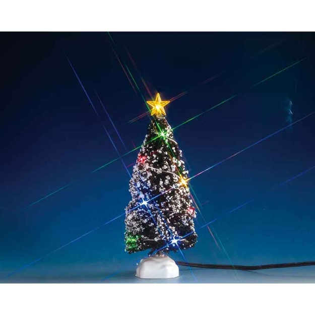 Image de Sapin de noël 12 lampes multicolor - Lemax .