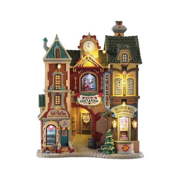 Image de La vieille route de cobblestone - Lemax .