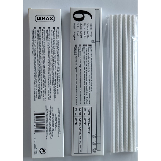 Image de Mèches de remplacement pour les articles avec fumée - Lemax