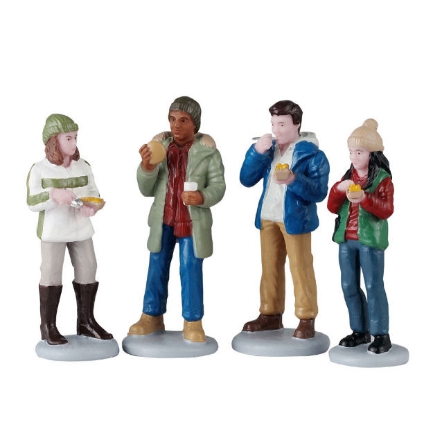 Image de Clients de la cuisine de rue - Lemax