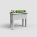 Image de DEP VENEZIA Table de culture GRIS CLAIR  L80 x P40 x H80