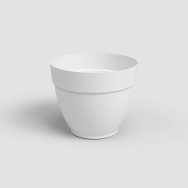 Image de POT CAPRI CAMPANA 25CM BLANC