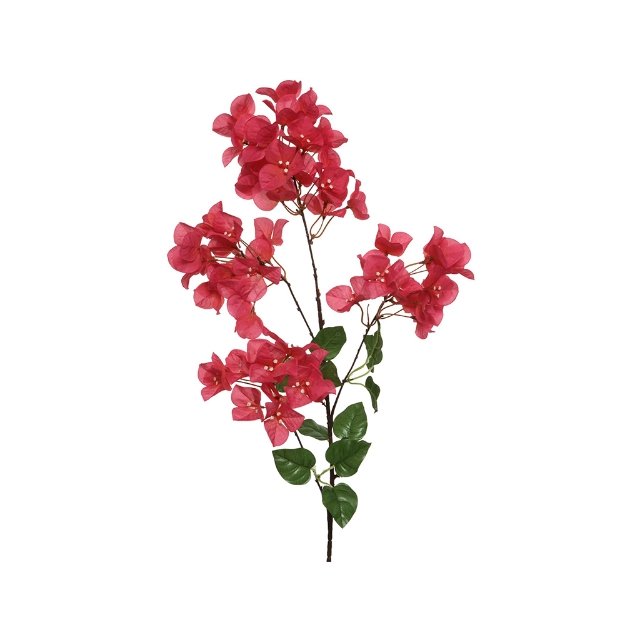 Image de Bougainvillier branche polyester fuschia - Everlands