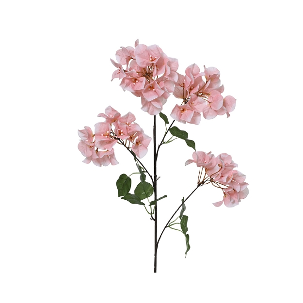 Image de Bougainvillier sur tige polyester rose doux - Everlands