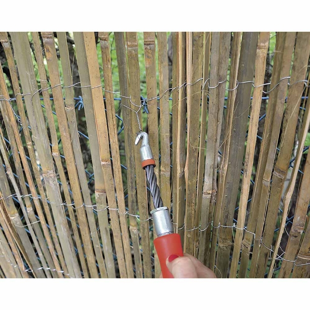 Image de TWISTER KIT  Lieur automatique + 100 liens métal Rouge 20,4-28,5cm