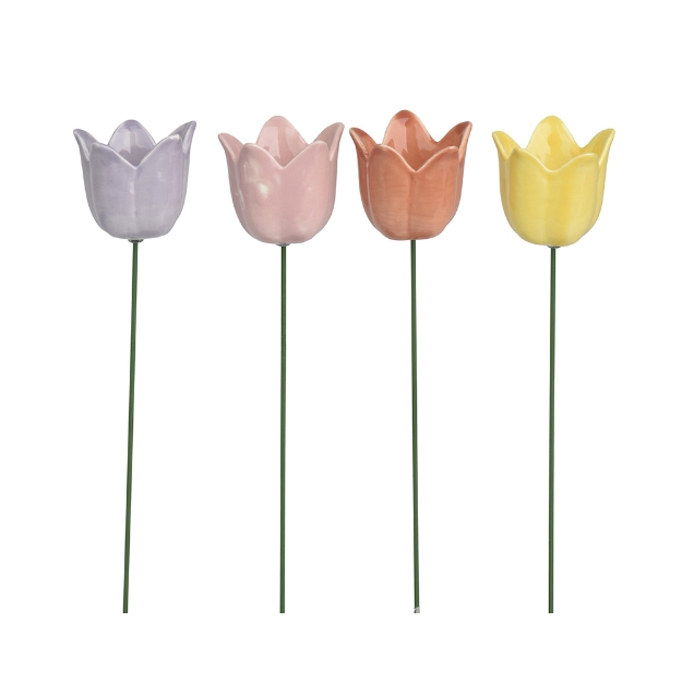 Image de Pique de jardin porcelaine