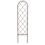 Image de CLASSIC METAL TRELLIS déco a planter Rouille 0,30x1,20m