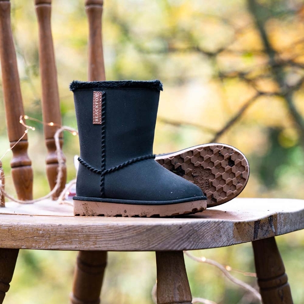 Image de Demi Botte Cheyennetoo Enfant Noir    34/35