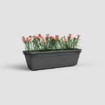 Image de KIT BALCON JARDINIÈRE VENEZIA RE 50CM ANTHRACITE