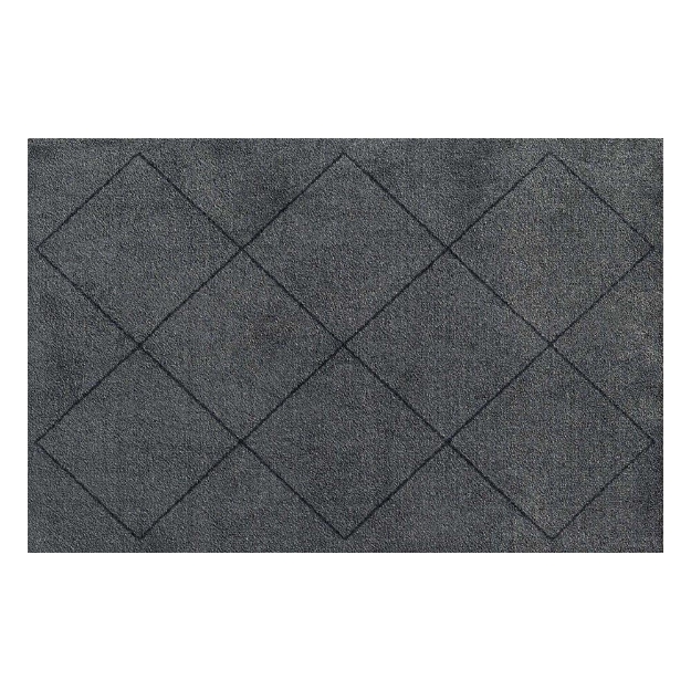 Image de Paillasson déco 67x100cm Nordic charcoal