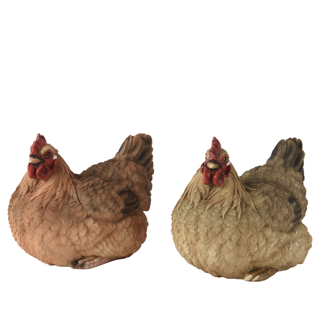 Image de Poule polyresine - Decoris