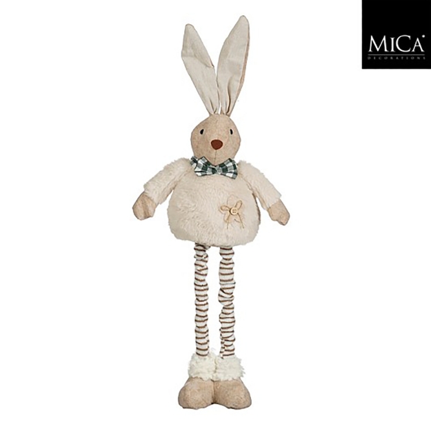 Image de Decoration lapin marron H78 - Mica
