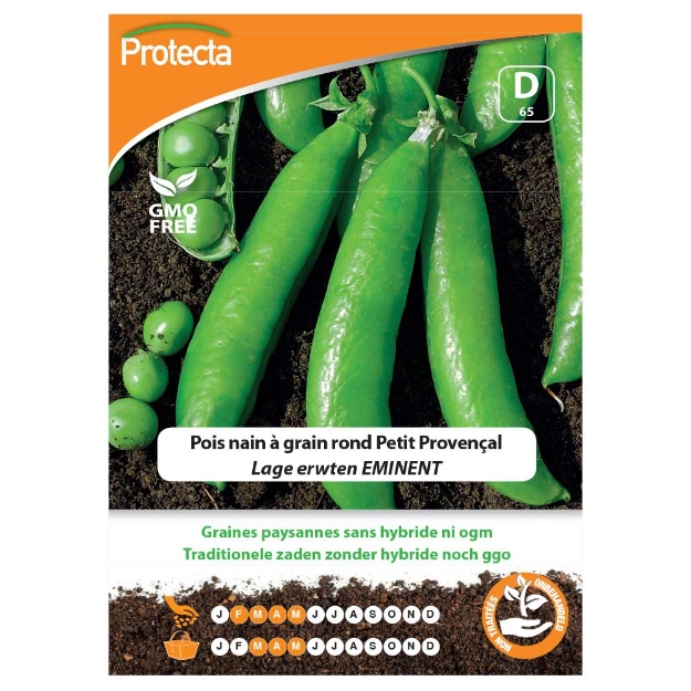 Image de Graines de pois nain à grain rond petit provençal - Protecta