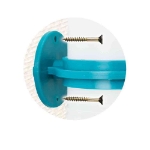 Image de Biberon avec fixation par vis, en plastique