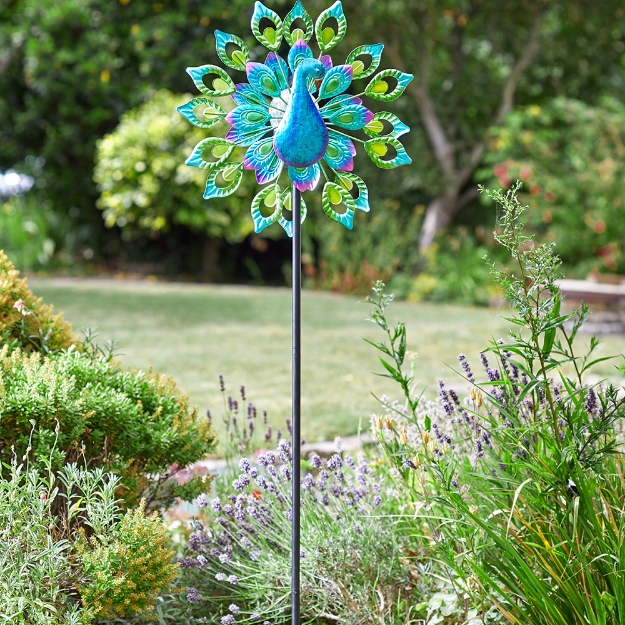 Image de Eolienne  solaire peacock