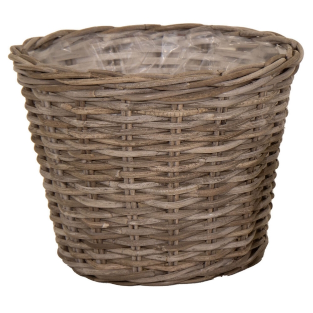Image de Evi Round Basket -SP- Natural D32H25 Bottom D23