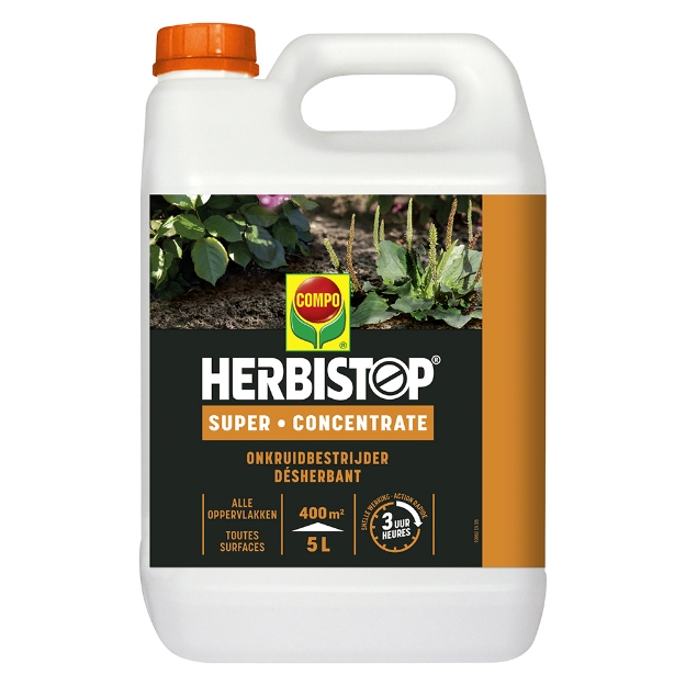 Image de HERBISTOP SUPER TOUTES SURFACES 400 M²  5 L