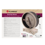 Image de ROUE D'EXERCICE POUR CHAT EKSI 75x33x93CM