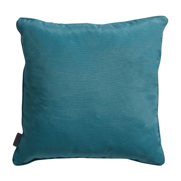 Image de Coussin décoratif avec passepoil sea blue