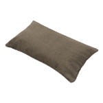 Image de Coussin décoratif avec passepoil taupe