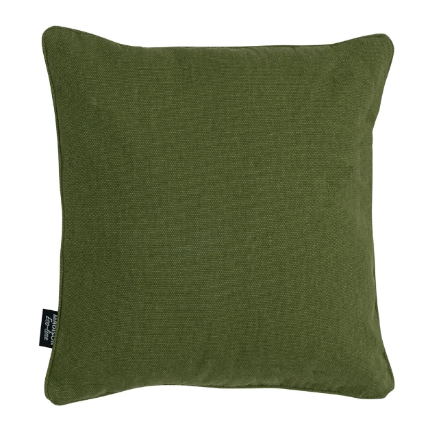 Image de Coussin décoratif avec passepoil moss green 50