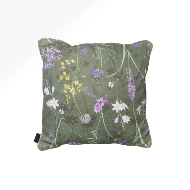 Image de Coussin décoratif avec passepoil donna green