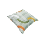 Image de Coussin décoratif avec passepoil orange