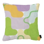 Image de Coussin décoratif avec passepoil lila