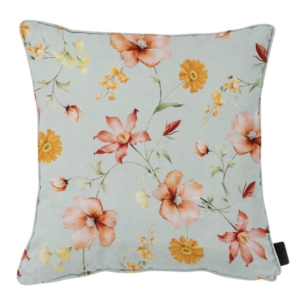 Image de Coussin décoratif avec passepoil florina orange