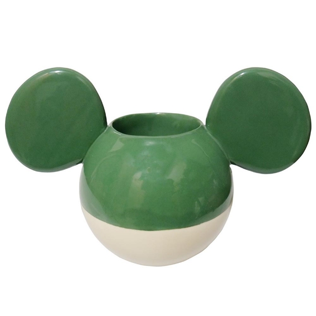 Image de Pot de fleurs 3D Mickey vert 5 cm - Disney