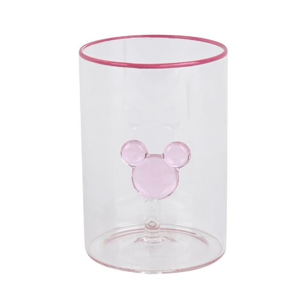 Image de Verre 3D Mickey oreilles roses - Disney