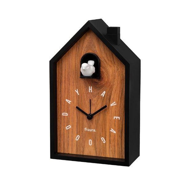 Image de Réveil coucou maison en bois - Fisura